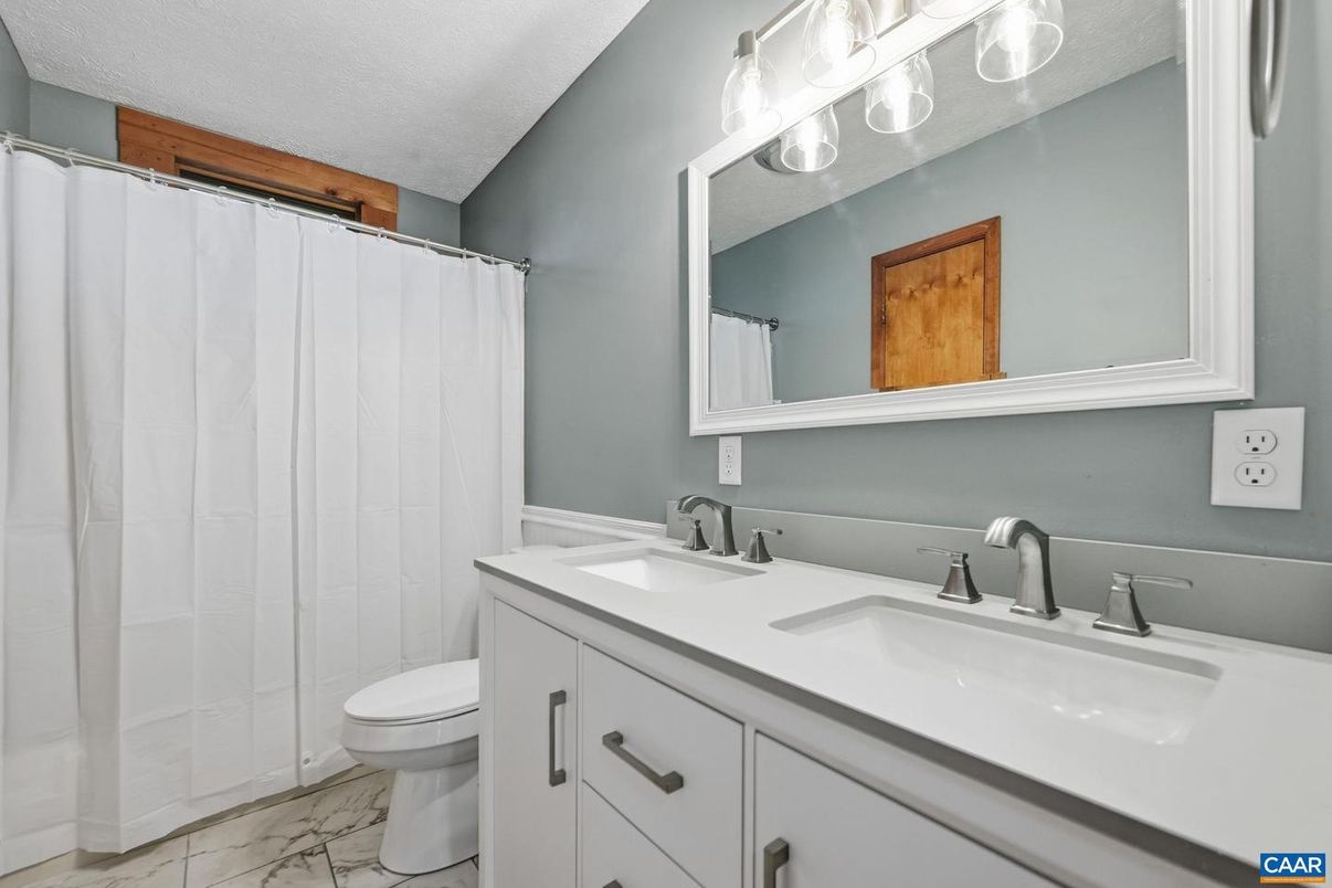 Bathroom, Dual Sink Vanities, Interior, Marble