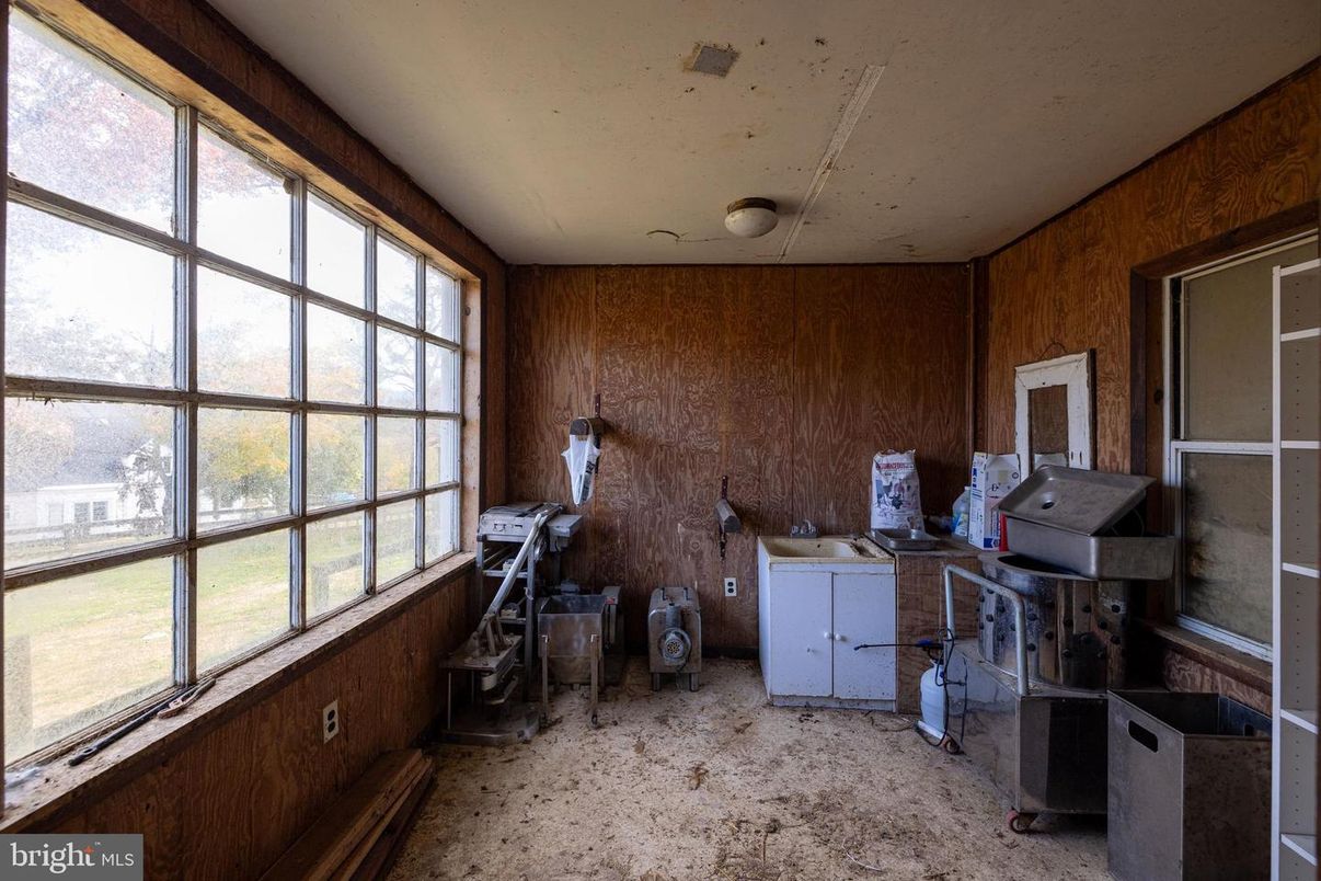 Home Office, Interior, Wooden Walls