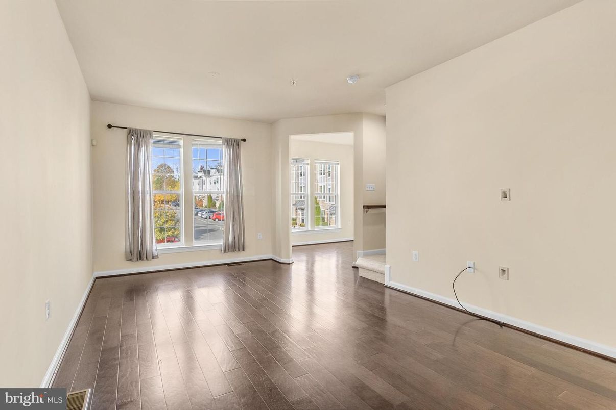 Empty room, Interior, Wood Texture Flooring