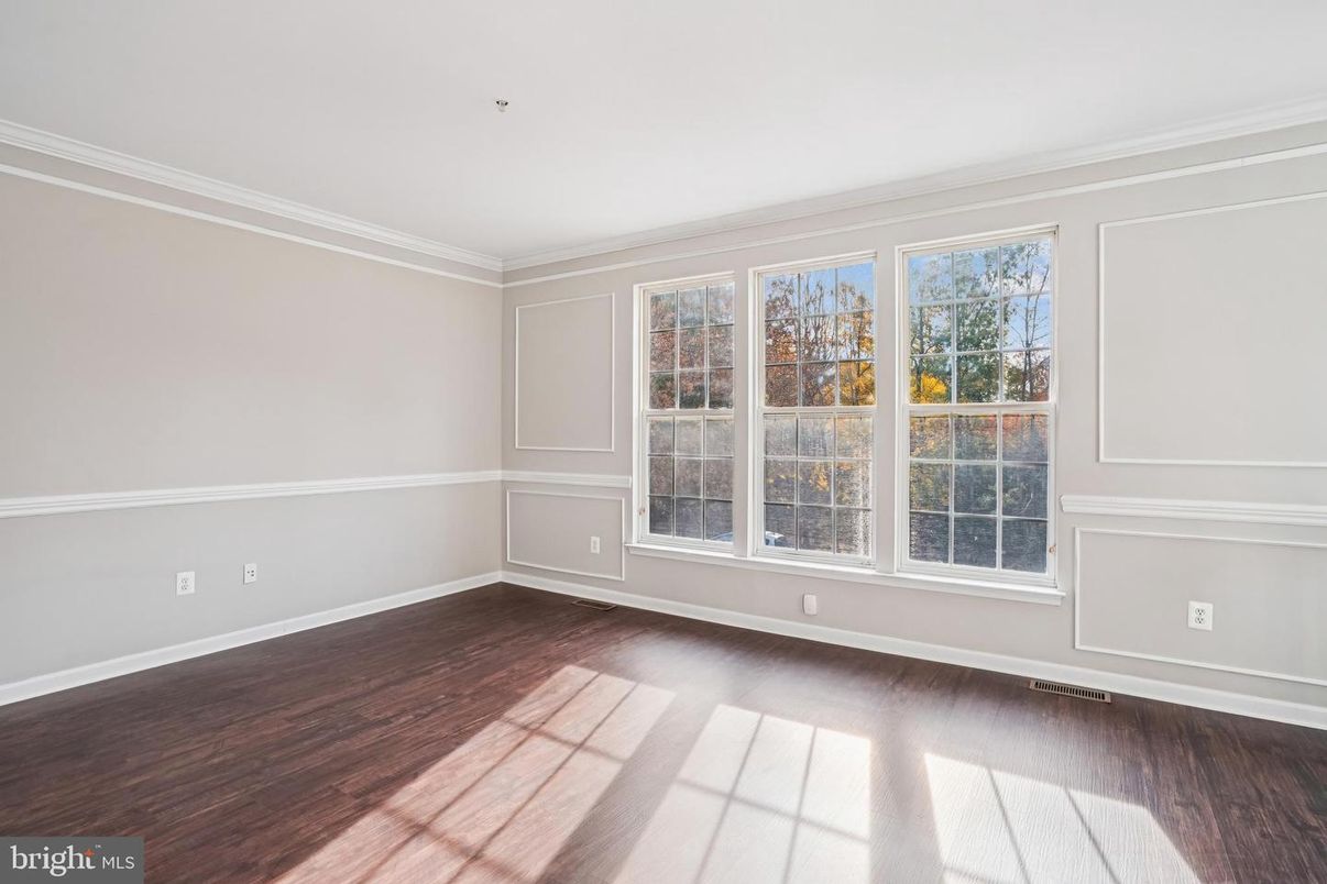Empty room, Interior, Wood Texture Flooring