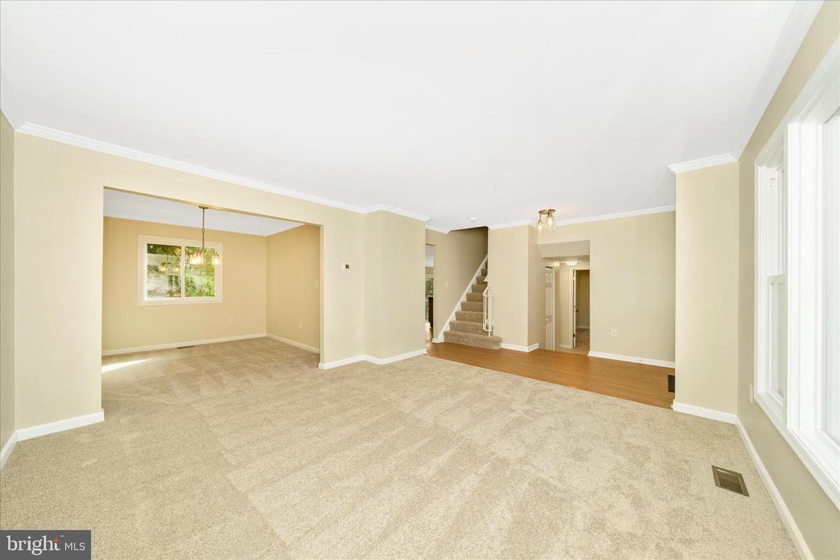 Empty room, Interior, Wood Texture Flooring