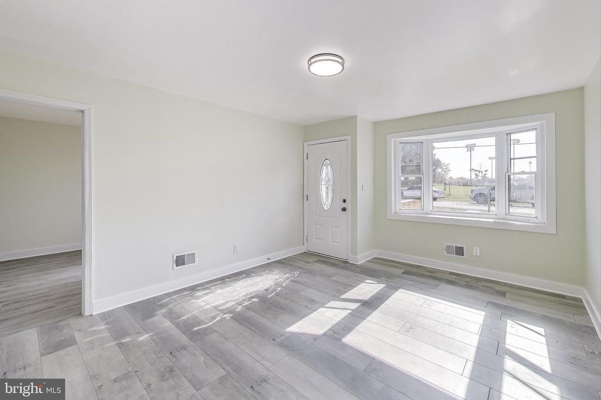 Empty room, Interior, Wood Texture Flooring