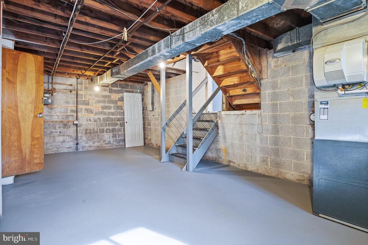 Interior, Stone Walls, Wooden Beams
