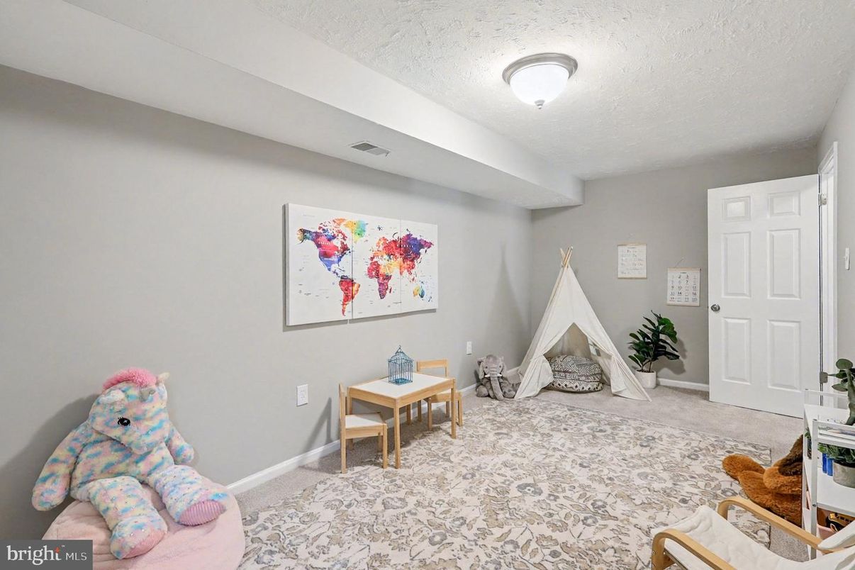 Bedroom, Fireplace, Interior