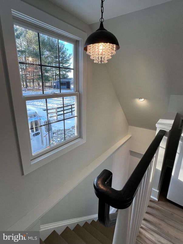 Chandelier, Interior, Recessed Lighting, Wood Texture Flooring