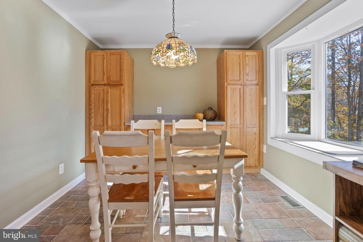 Dining room, Interior, Pendant Lights