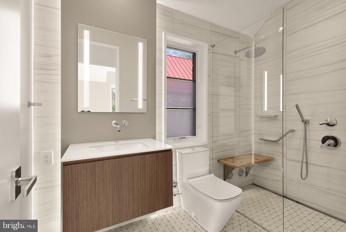 Bathroom, Glass Shower, Interior