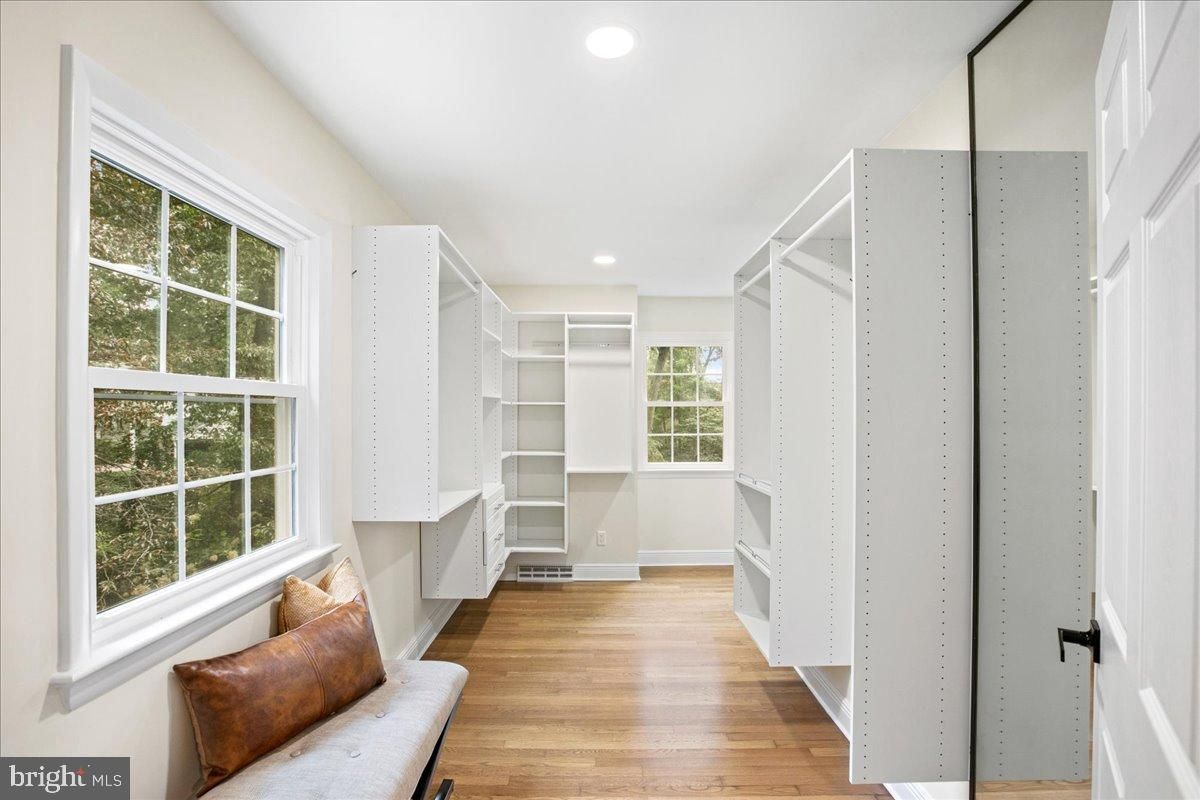Interior, Recessed Lighting, Walk-in Closets, Wood Texture Flooring