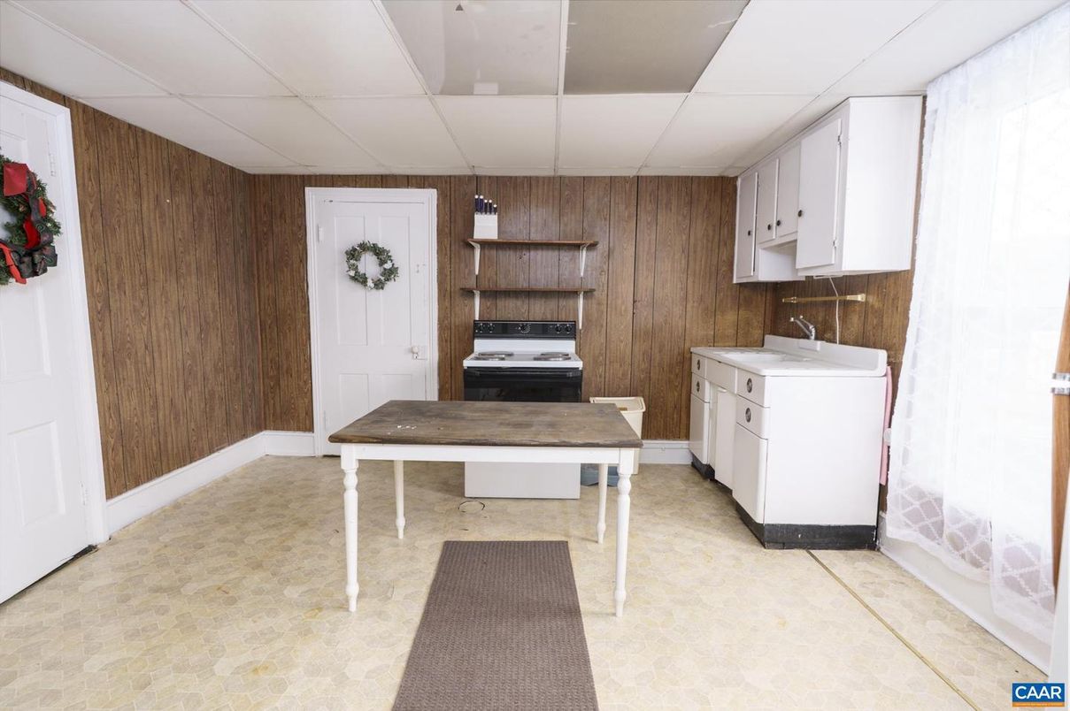 Interior, Kitchen, Wooden Walls