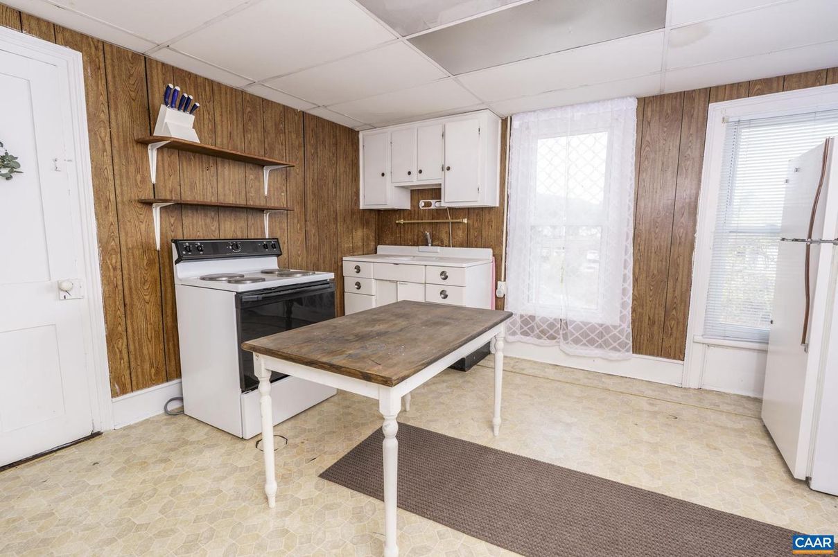 Interior, Kitchen, Wooden Walls