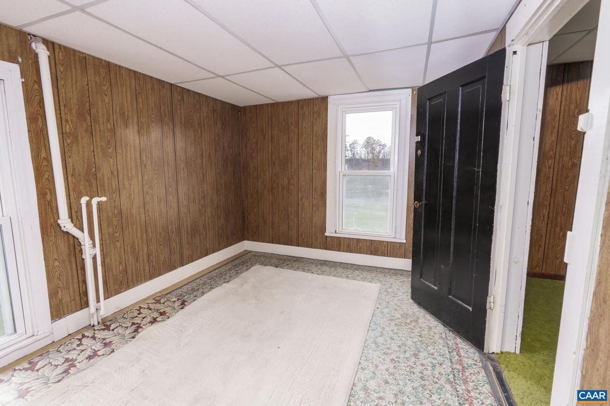 Empty room, Interior, Wooden Walls