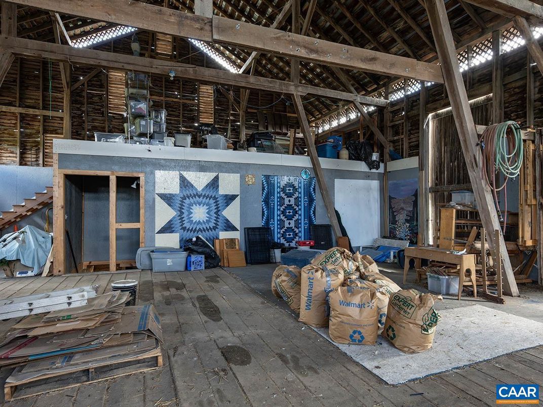 Interior, Wooden Beams