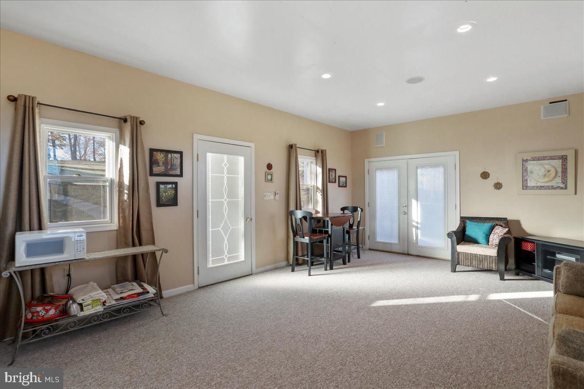 Home Office, Interior, Recessed Lighting