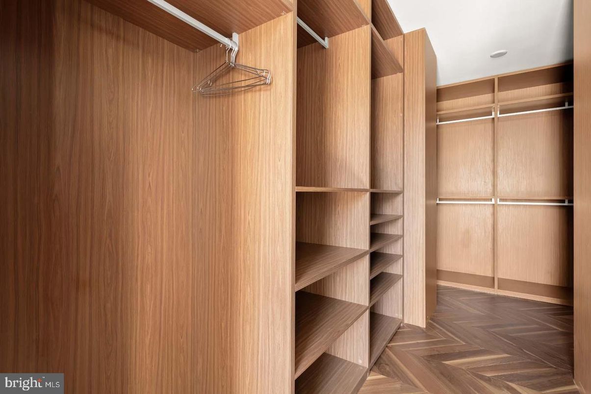 Interior, Walk-in Closets, Wood Texture Flooring