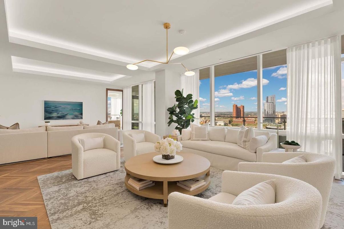 Interior, Living room, Pendant Lights, Wood Texture Flooring