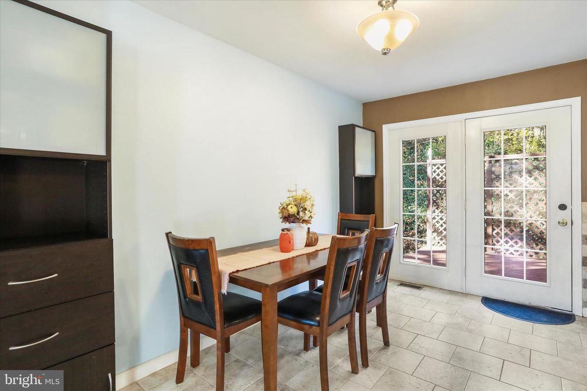 Dining room, Interior