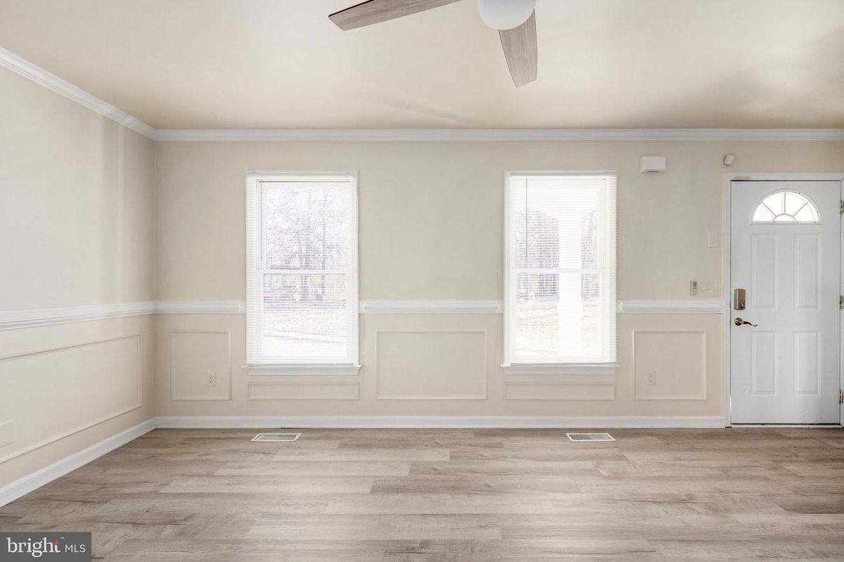 Empty room, Interior, Wood Texture Flooring