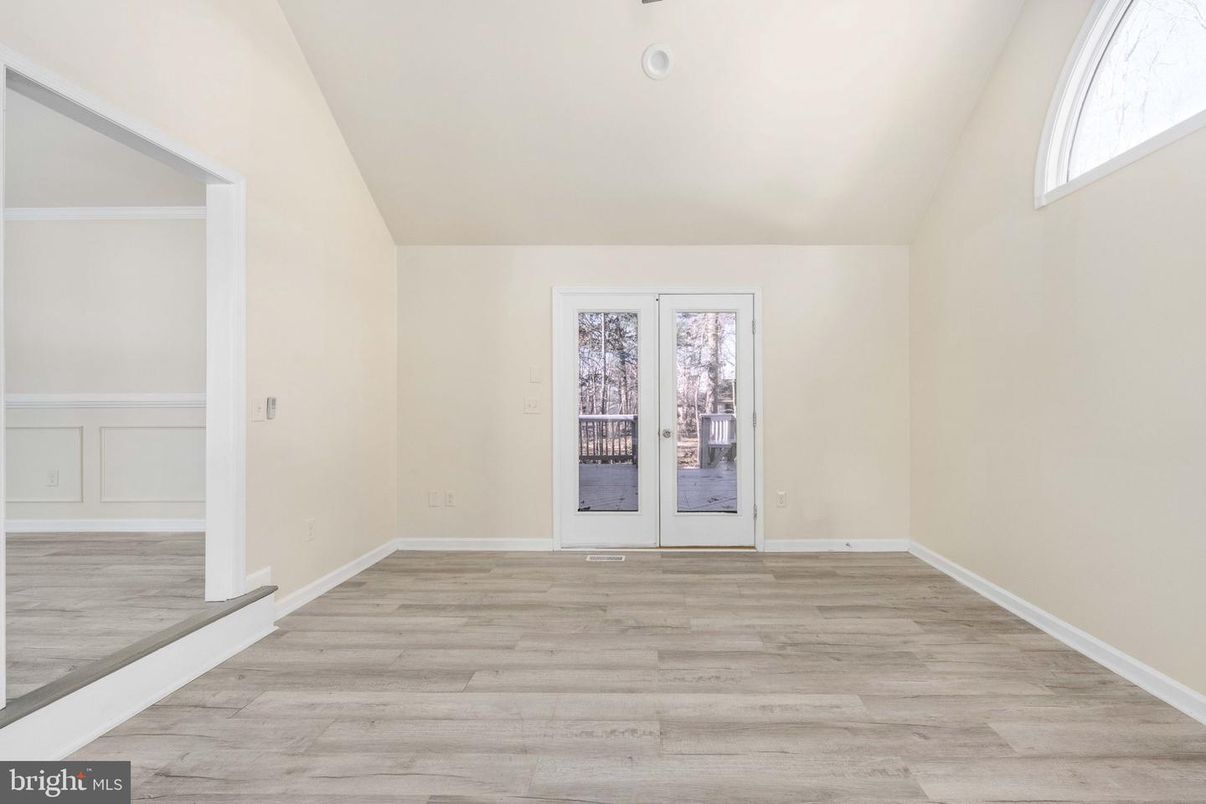 Empty room, Interior, Wood Texture Flooring