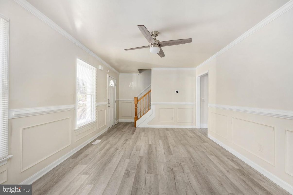 Empty room, Interior, Wood Texture Flooring