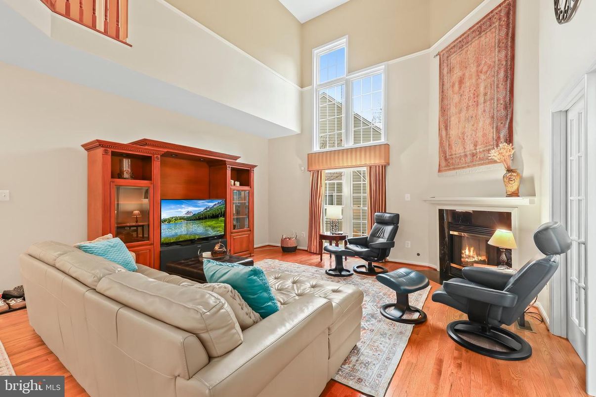 Fireplace, Interior, Living room, Wood Texture Flooring