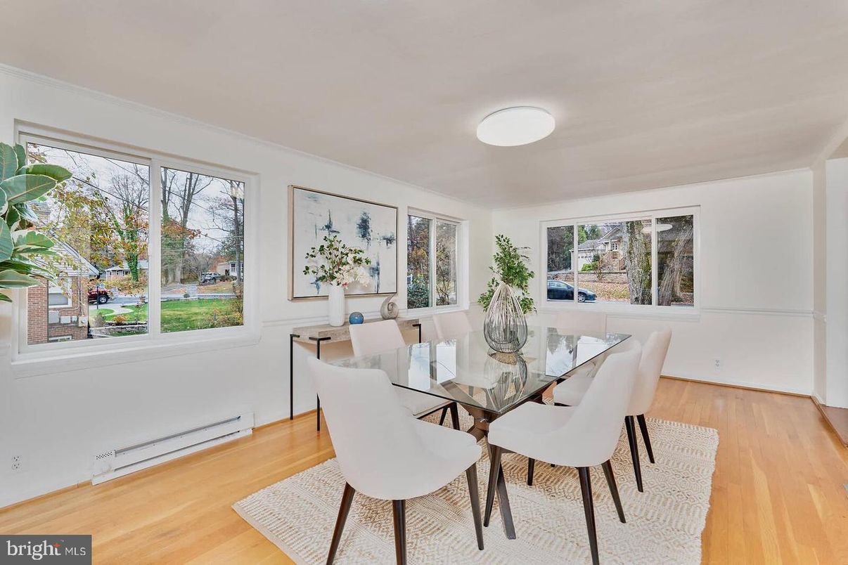 Dining room, Interior, Wood Texture Flooring