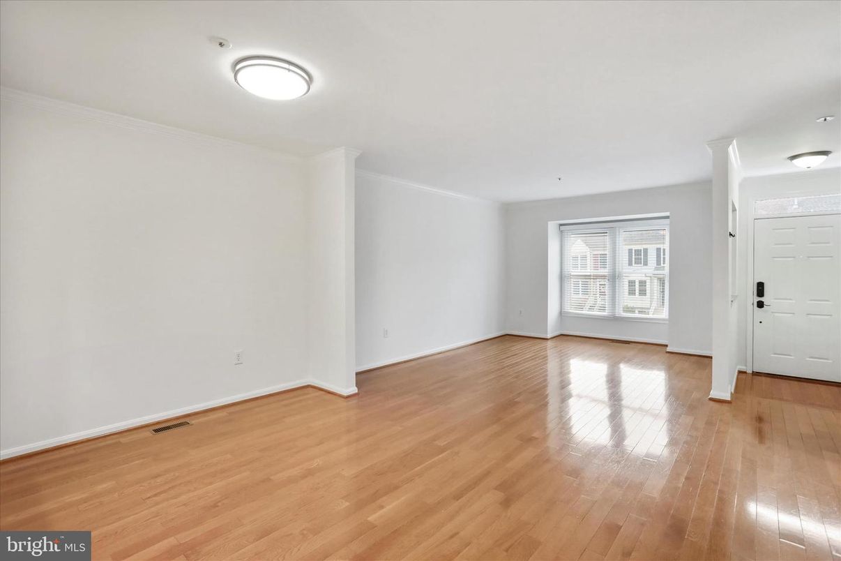 Empty room, Interior, Wood Texture Flooring
