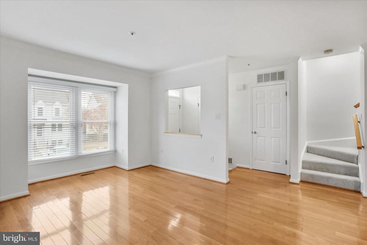 Empty room, Interior, Wood Texture Flooring