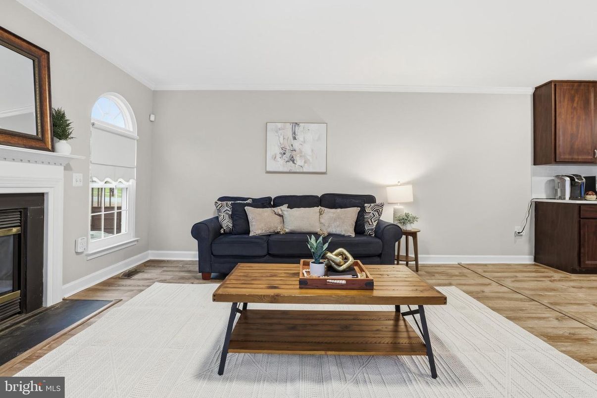 Fireplace, Interior, Living room, Wood Texture Flooring
