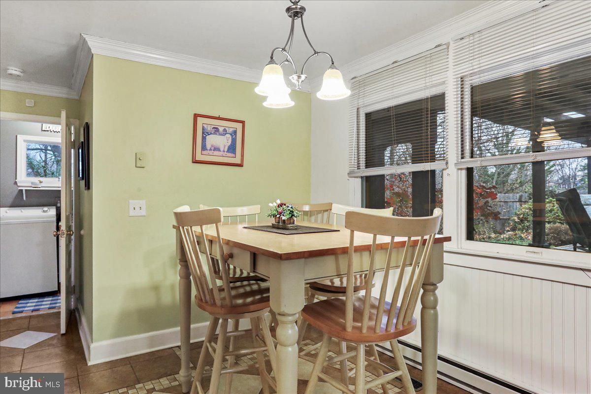 Dining room, Interior, Pendant Lights