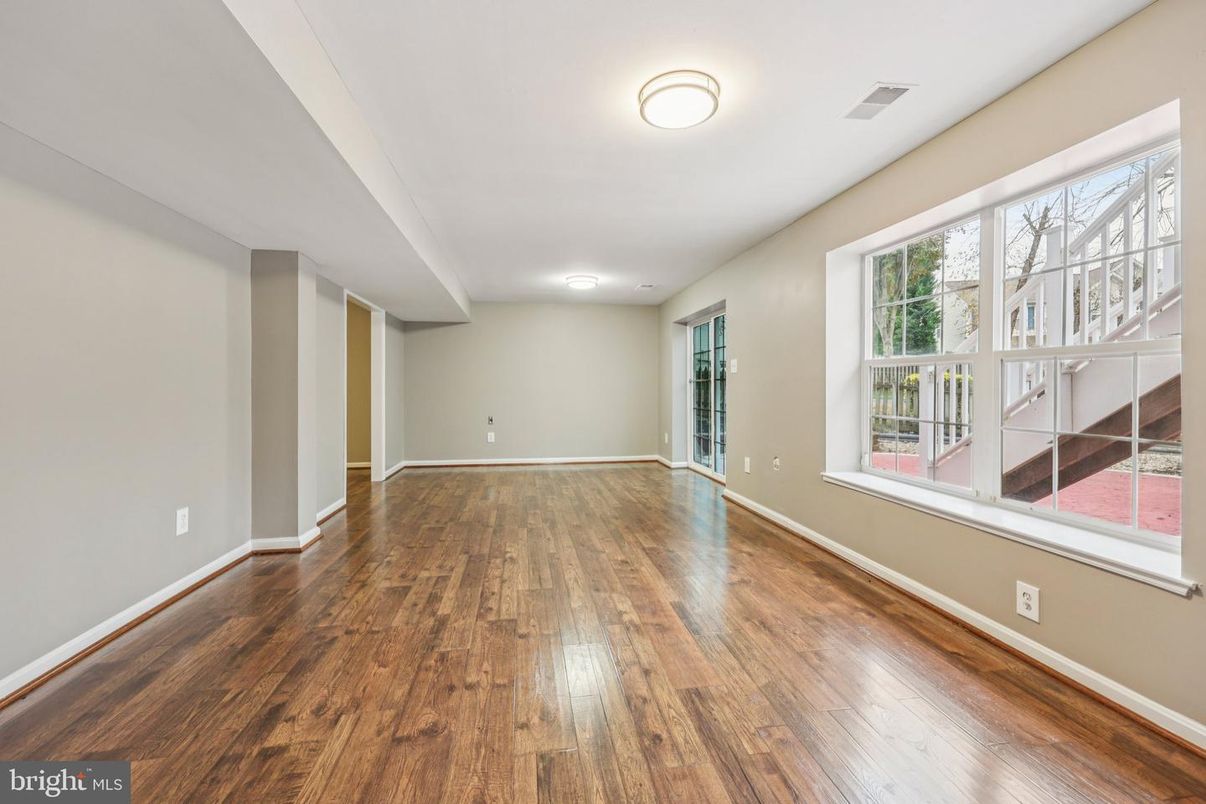 Empty room, Interior, Wood Texture Flooring