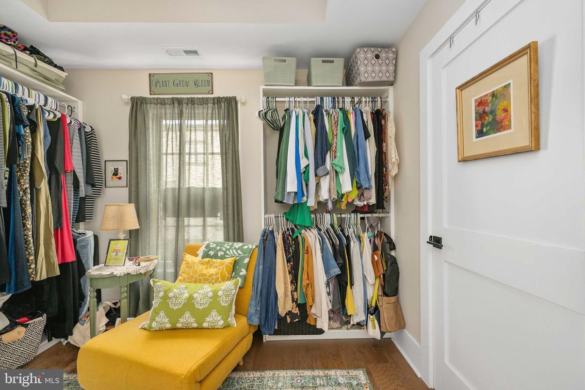 Interior, Walk-in Closets, Wood Texture Flooring