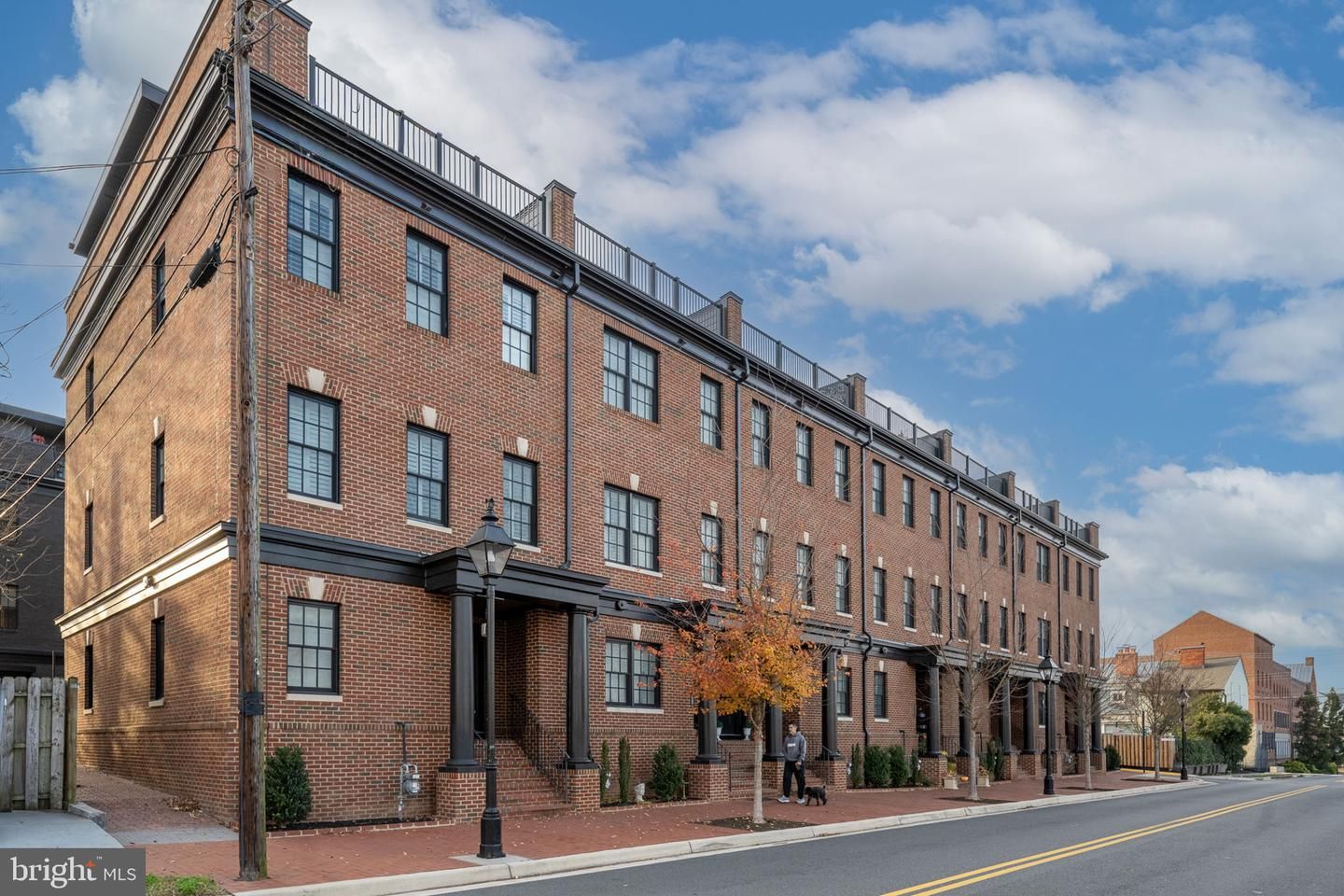 Exterior, Facade, Brick Facade, Condo Building