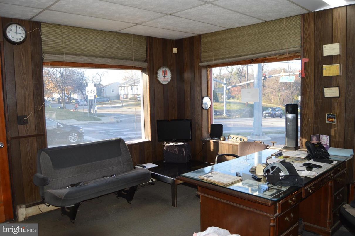 Home Office, Interior, Wooden Walls