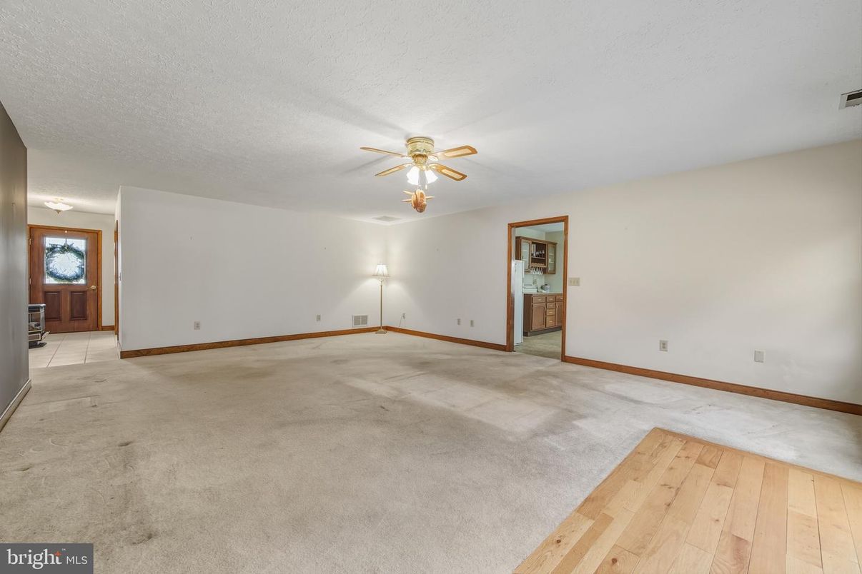 Empty room, Interior, Wood Texture Flooring
