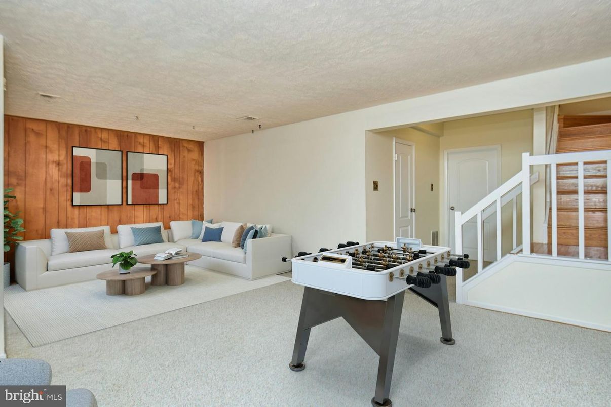 Game Room, Interior, Living room, Wooden Walls