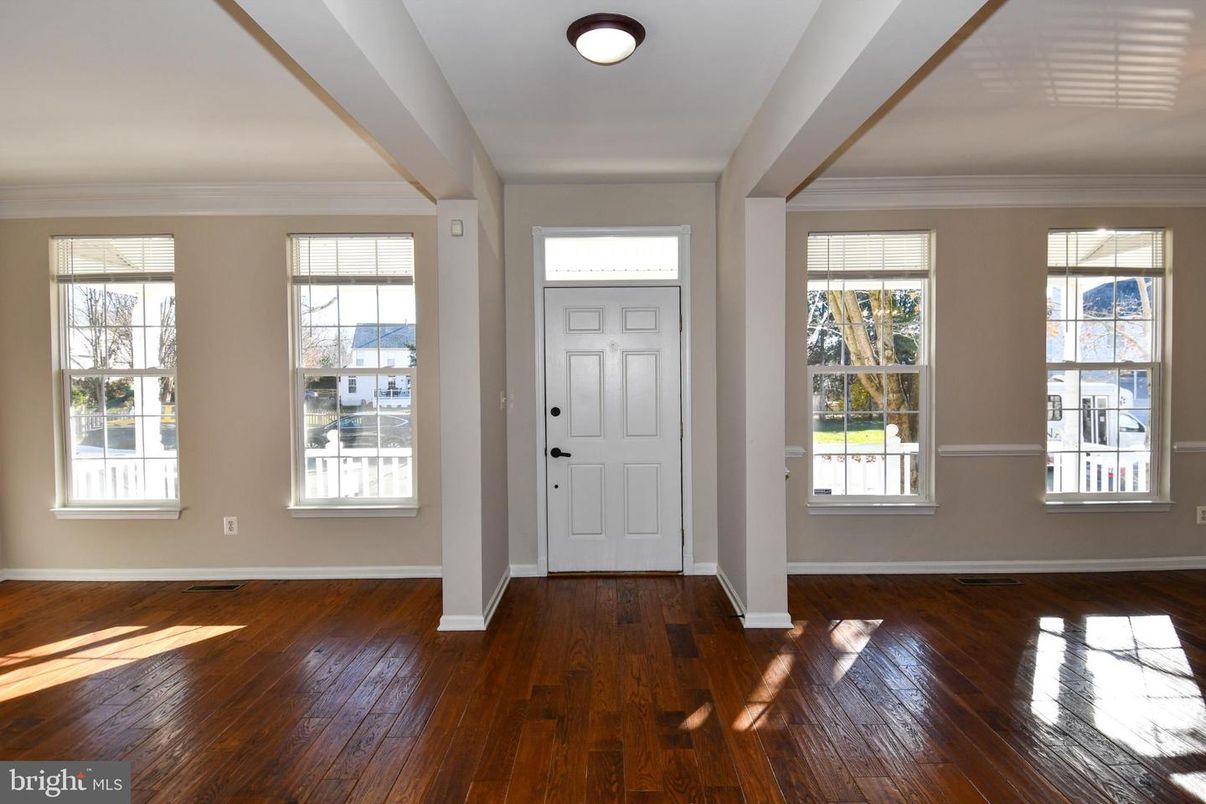 Empty room, Interior, Wood Texture Flooring