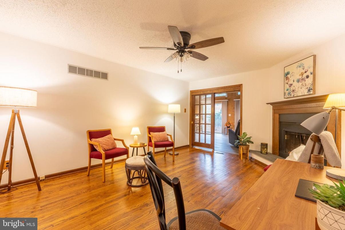 Fireplace, Interior, Living room, Wood Texture Flooring