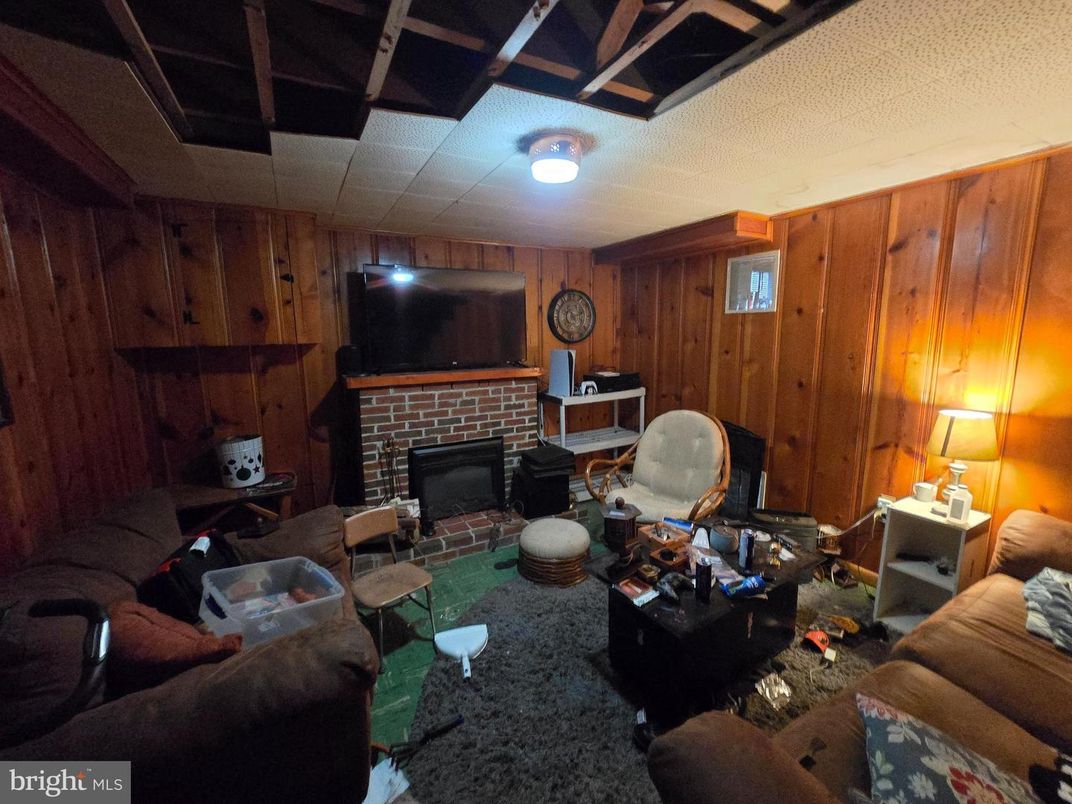 Fireplace, Interior, Living room, Wooden Walls