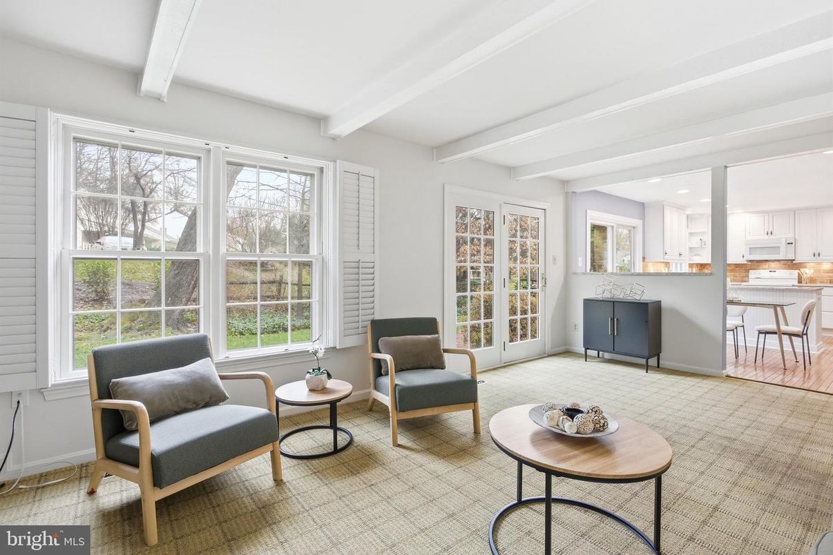 Interior, Kitchen, Living room, Recessed Lighting