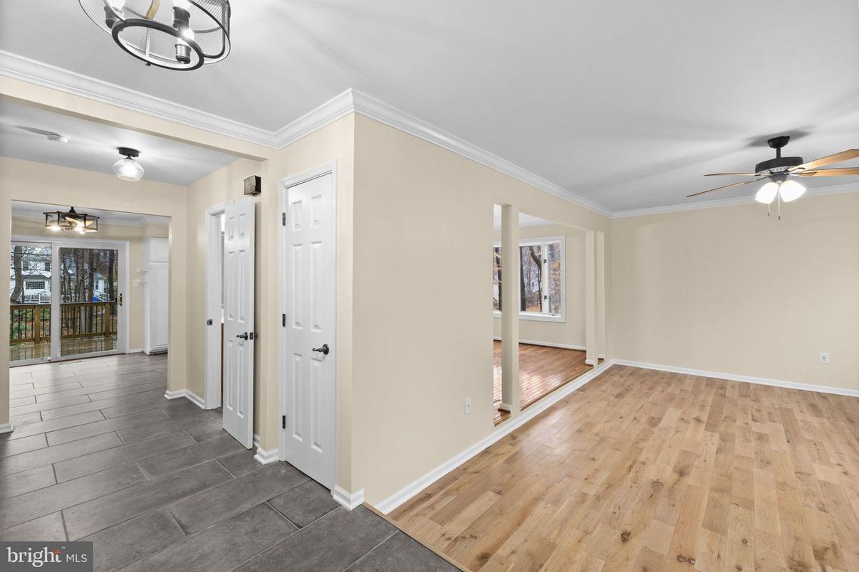 Empty room, Interior, Wood Texture Flooring