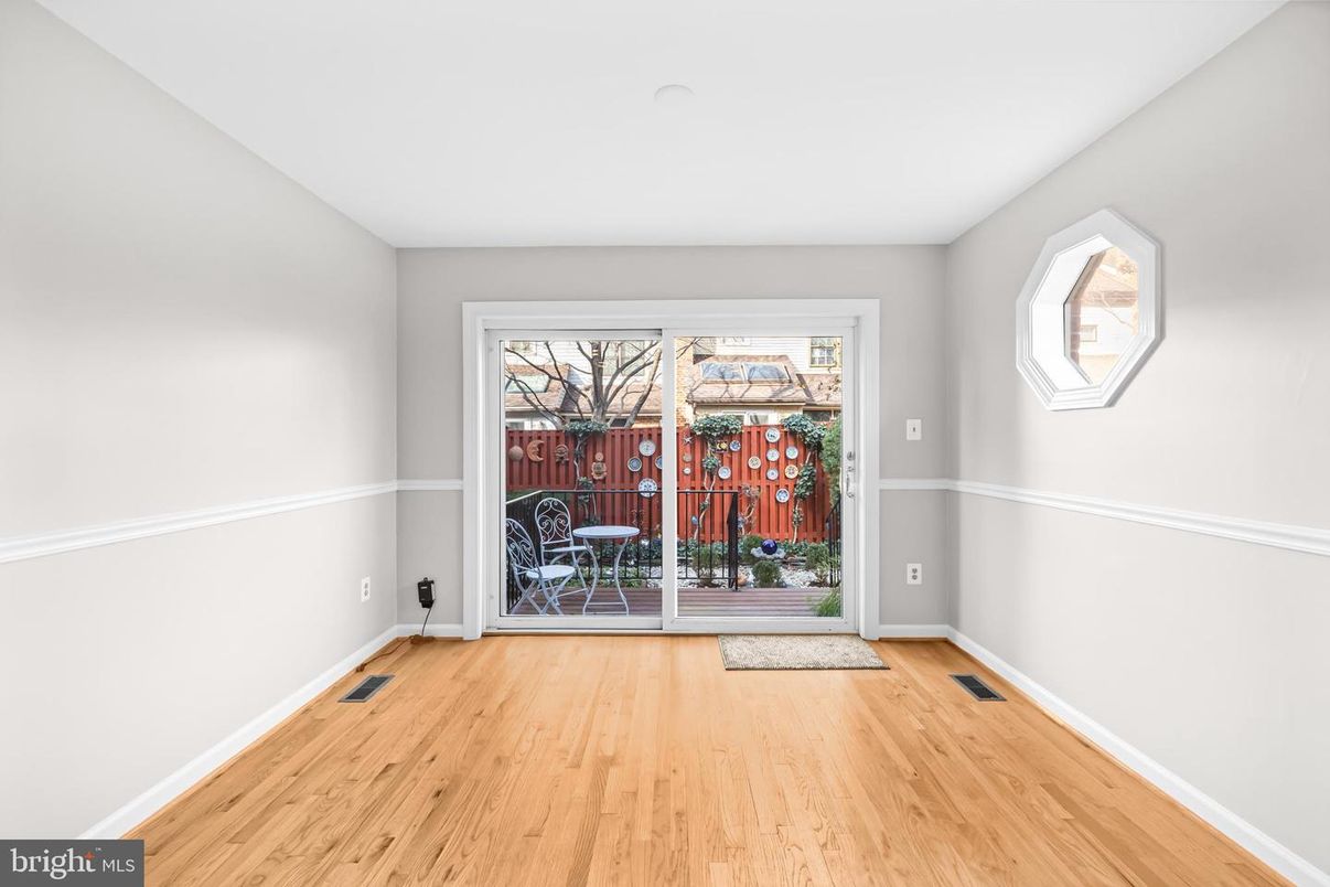 Empty room, Interior, Wood Texture Flooring