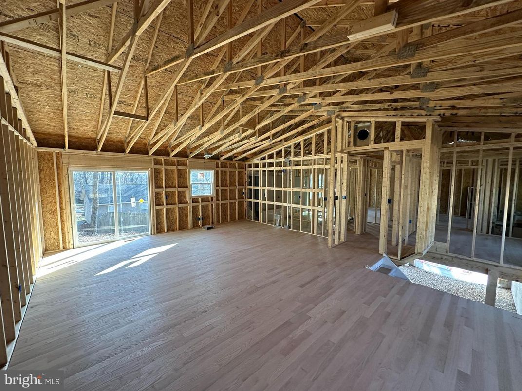 Empty room, Interior, Wooden Beams, Wooden Ceilings, Wood Texture Flooring, Wooden Walls