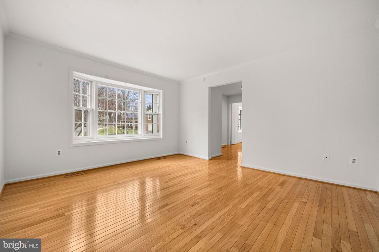 Empty room, Interior, Wood Texture Flooring