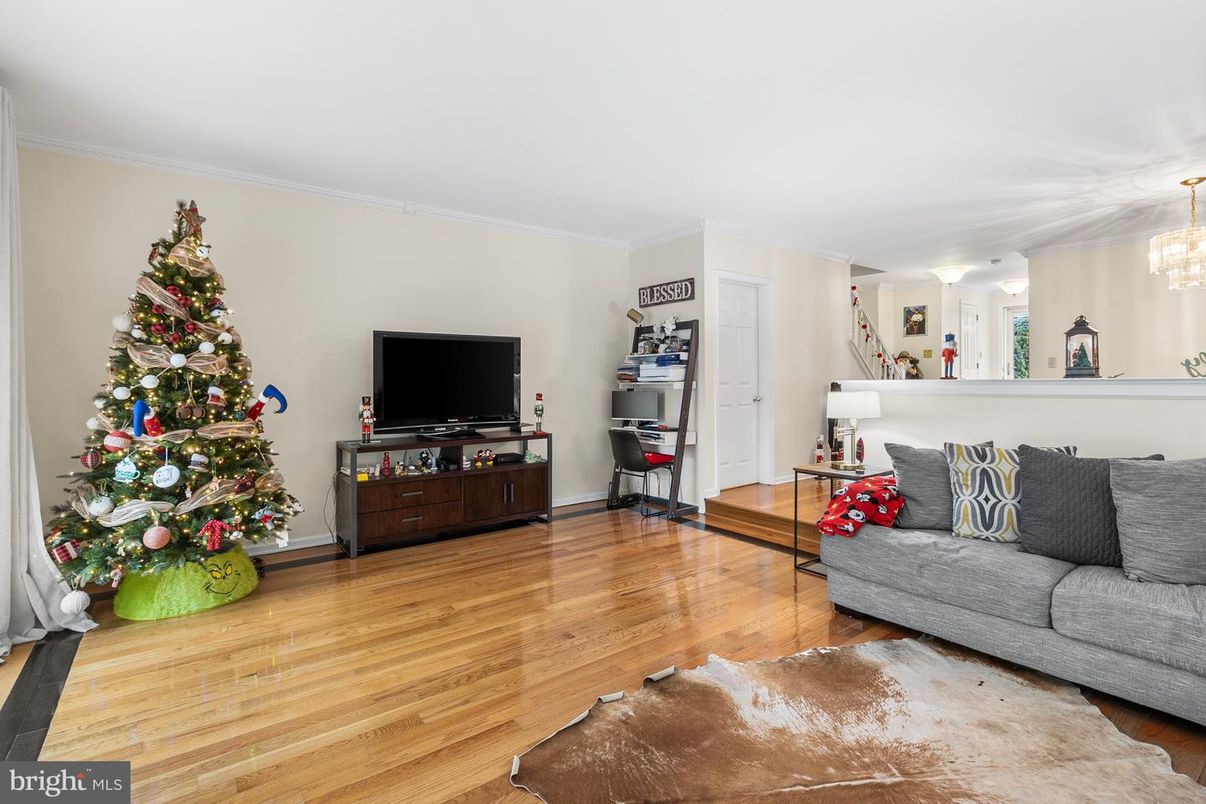 Chandelier, Interior, Living room, Wood Texture Flooring