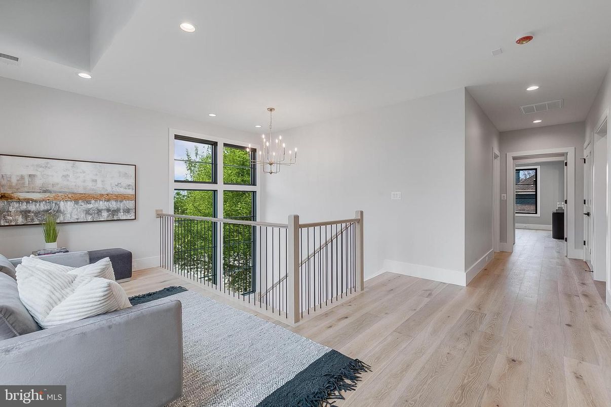 Chandelier, Interior, Recessed Lighting, Wood Texture Flooring
