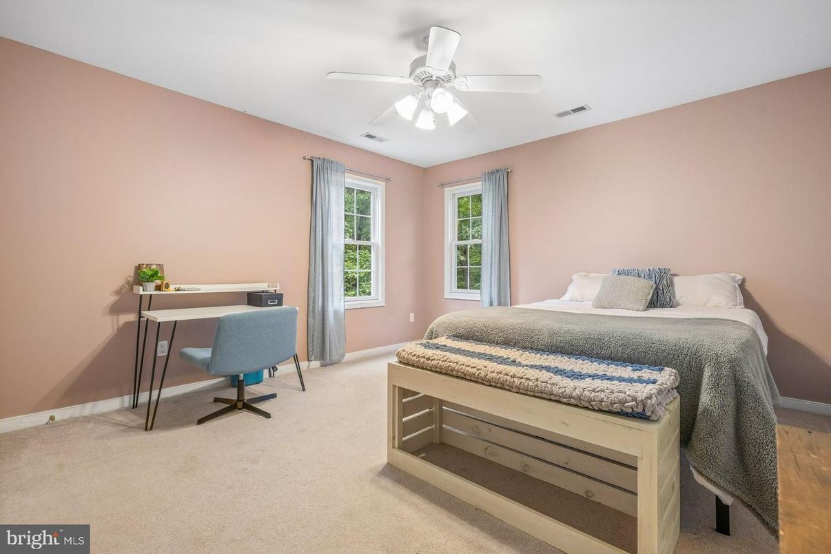 Bedroom, Home Office, Interior