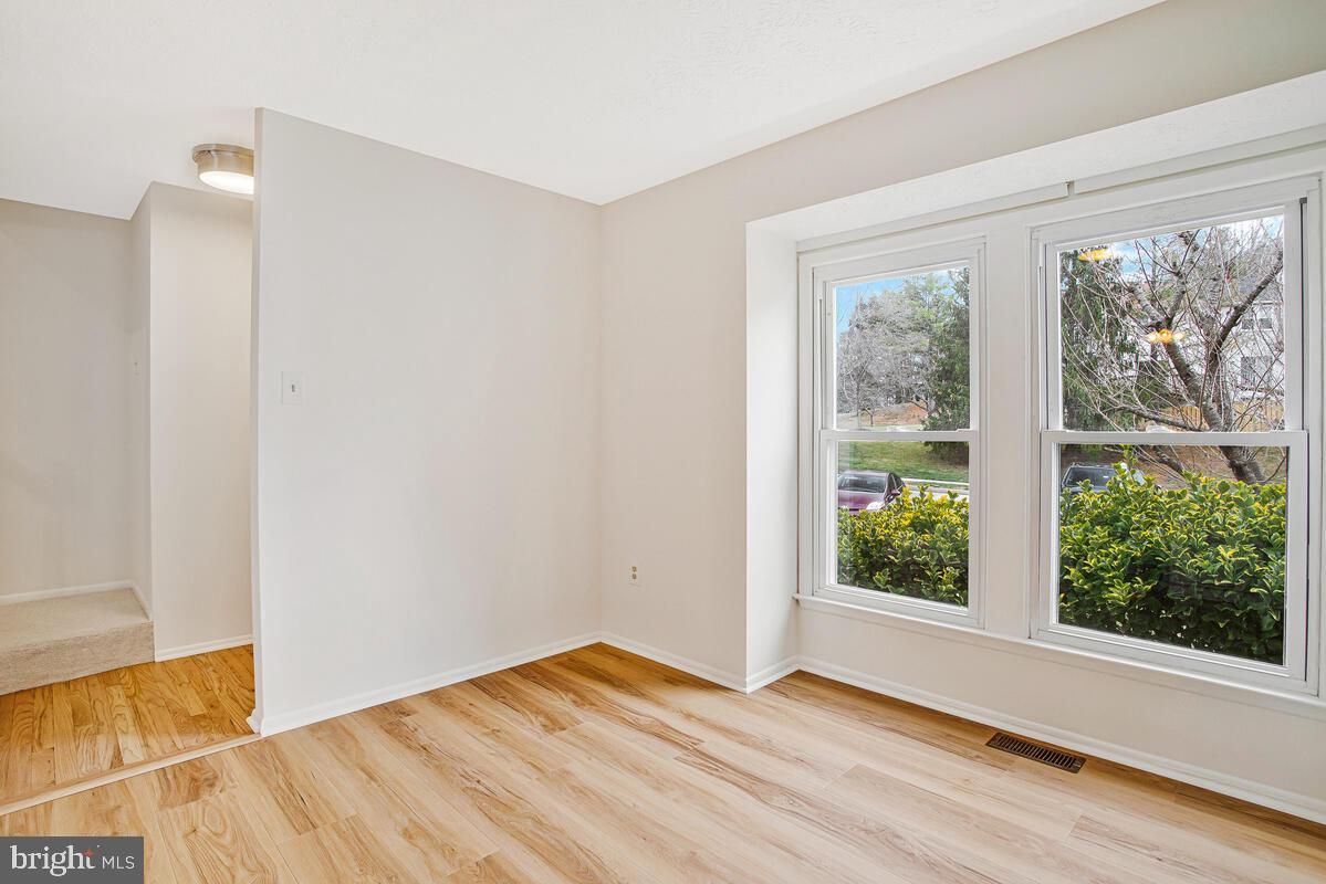 Empty room, Interior, Wood Texture Flooring