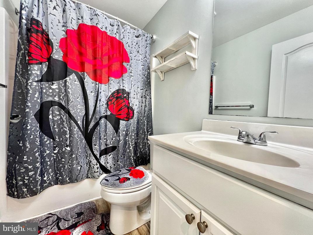 Bathroom, Interior, Wood Texture Flooring