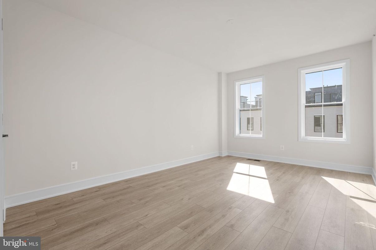 Empty room, Interior, Wood Texture Flooring