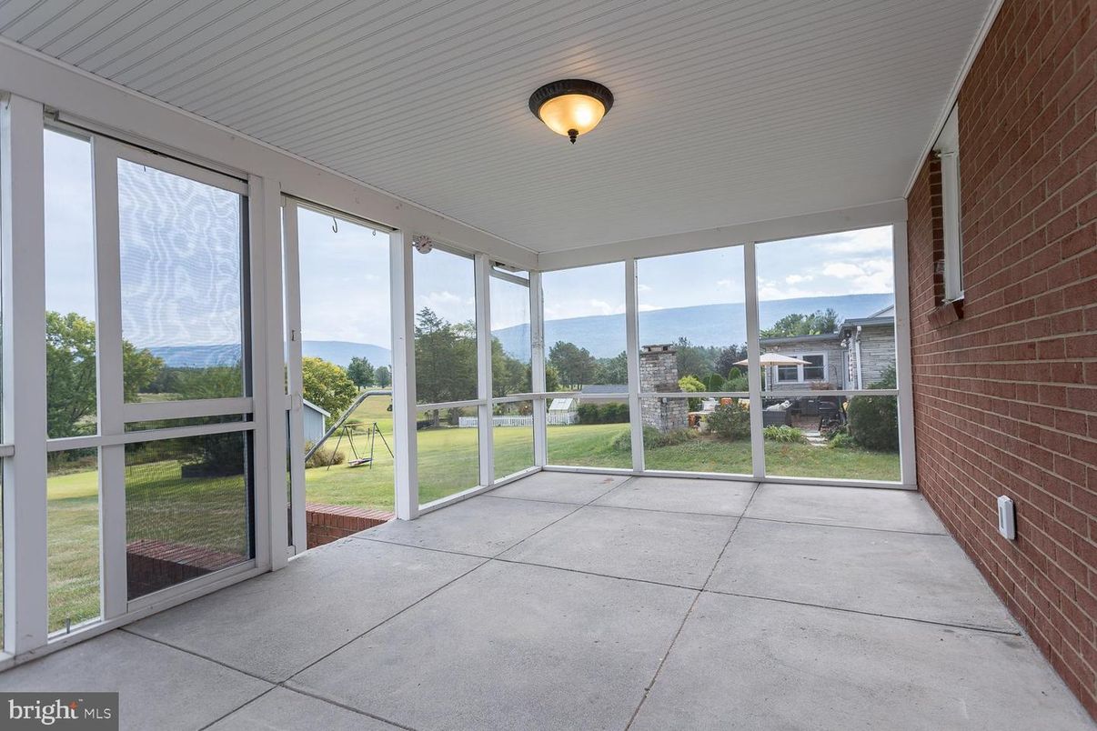 Interior, Stone Walls, Sun Room